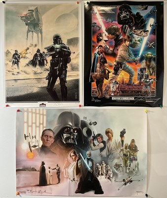 Lot 220 - STAR WARS - A group of 3 Artist Proof prints...