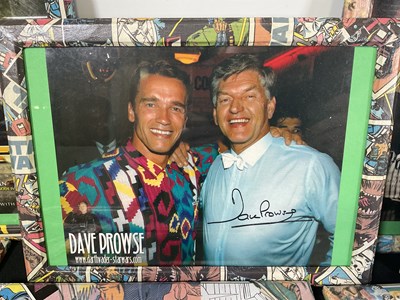 Lot 390 - A group of Star Wars related autographs to...