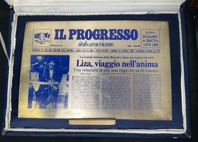 Lot 191 - FROM THE ESTATE OF LIZA MINELLI - A group of 4...