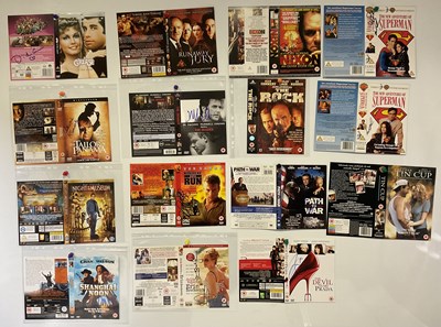 Lot 385 - A group of autographed DVD covers to include...