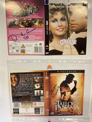 Lot 385 - A group of autographed DVD covers to include...