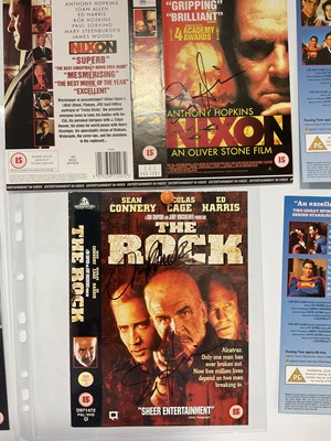 Lot 385 - A group of autographed DVD covers to include...