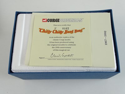 Lot 177 - A CORGI 25th Anniversary replica Chitty Chitty...