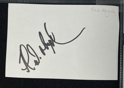 Lot 386 - A group of autographs on mixed media from...