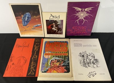 Lot 310 - A group of sci/fi Fantasy artworks and...