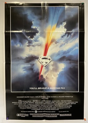 Lot 121 - SUPERMAN (1978) US One sheet movie poster...