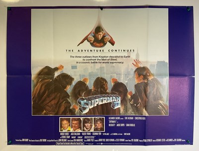 Lot 121 - SUPERMAN (1978) US One sheet movie poster...