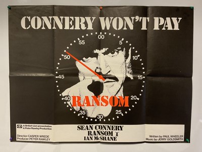 Lot 69 - RANSOME (1974) UK Quad film poster, Thriller...