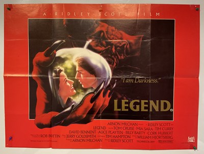 Lot 134 - LEGEND (1985) UK Quad film poster, Ridley...