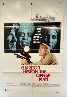 Lot 193 - THE OMEGA MAN (1971) A US one sheet and UK...