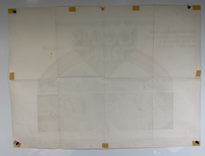 Lot 135 - LOGANS RUN (1976) UK Quad film poster, ground...
