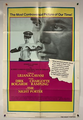 Lot 281 - THE NIGHT PORTER (1974) US One sheet, folded.