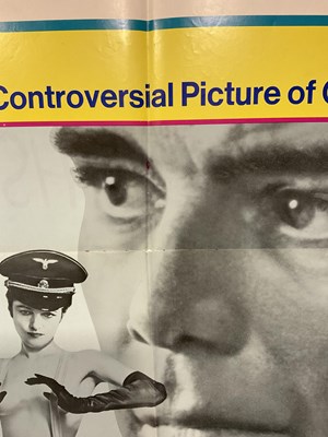 Lot 192 - THE NIGHT PORTER (1974) US One sheet, folded.