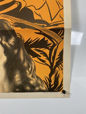 Lot 140 - TARZAN (c.1940s) A US one sheet stock film...