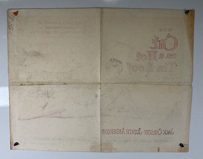 Lot 58 - CAT ON A HOT TIN ROOF (1958) US half sheet...