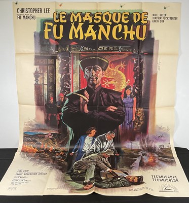 Lot 71 - THE FACE OF FU MANCHU (1966) French Grande,...