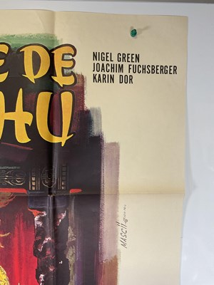 Lot 71 - THE FACE OF FU MANCHU (1966) French Grande,...