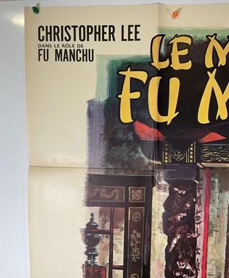 Lot 71 - THE FACE OF FU MANCHU (1966) French Grande,...
