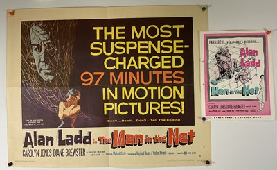 Lot 63 - THE MAN IN THE NET (1959) US half sheet...