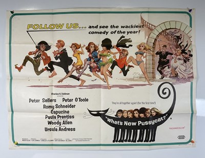 Lot 25 - A group of UK Quad Comedy film posters...