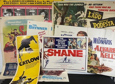 Lot 80 - A group of Westerns movie posters comprising...