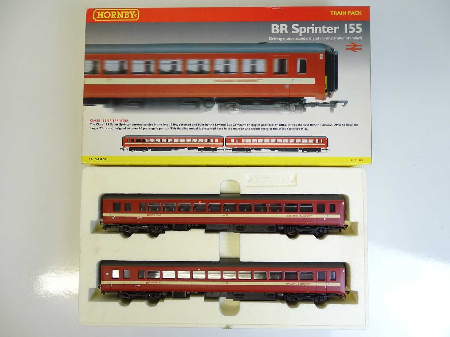 Lot 262 - OO SCALE MODEL RAILWAYS: A HORNBY R2108 Class...