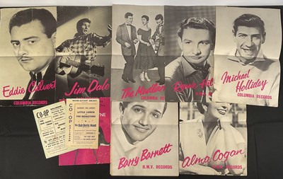 Lot 173 - A group of music posters c. 1950s including 7...