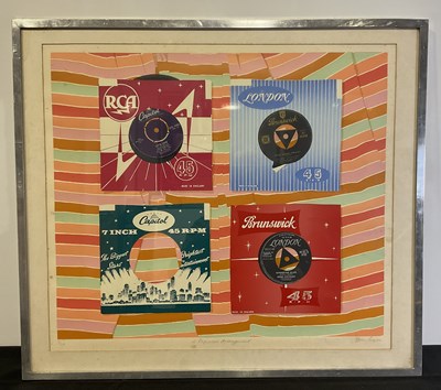 Lot 194 - JAN BROWN - "Apopular arrangement" lithograph...