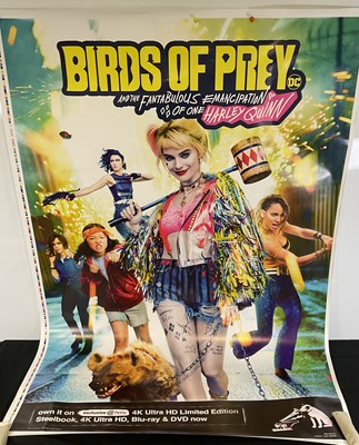 Lot 118 - BIRDS OF PREY (2020) HMV Bus Stop poster, 60"...