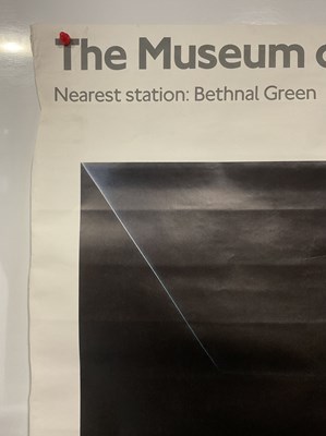 Lot 75 - A 60" x 40" London Underground bus stop poster...