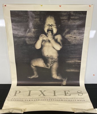 Lot 274 - PIXIES - A 60" x 40" promotional poster for...