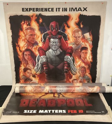 Lot 119 - DEADPOOL (2015) A pair of bus stop IMAX teaser...