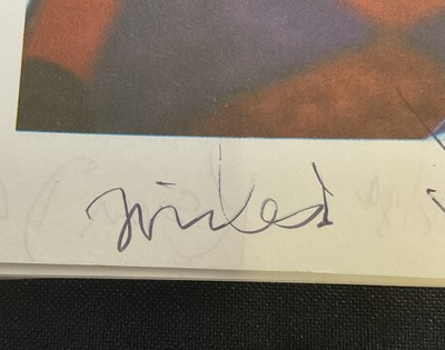 Lot 427 - A rare collection of Jazz musician autographs...