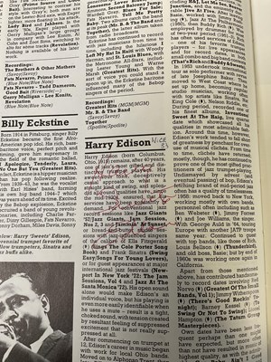 Lot 427 - A rare collection of Jazz musician autographs...