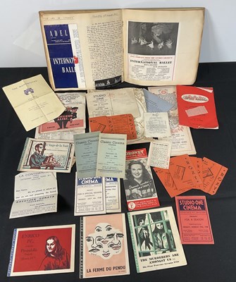 Lot 336 - A collection of post war cinema and theatre...