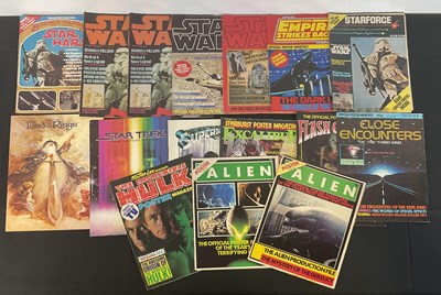 Lot 343 - A group of sci-fi poster magazines, campaign...