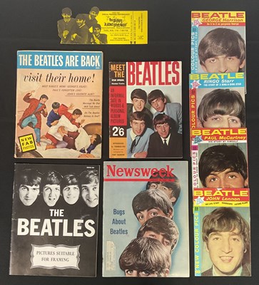 Lot 269 - THE BEATLES - a group of Beatles ephemera...