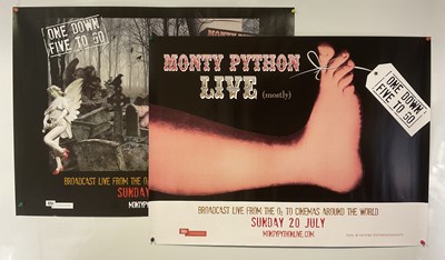 Lot 9 - MONTY PYTHON LIVE (MOSTLY) (2014) 2 UK Quad...