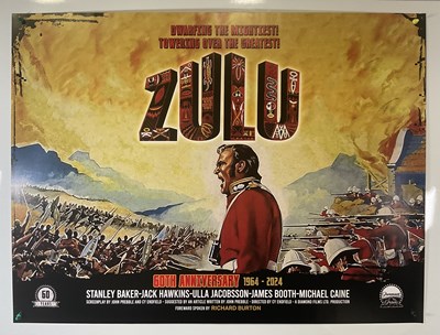 Lot 85 - ZULU (1964) UK Quad film poster, 60th...