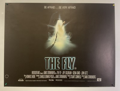 Lot 145 - THE FLY (1986) UK Quad Film poster, sci-fi...