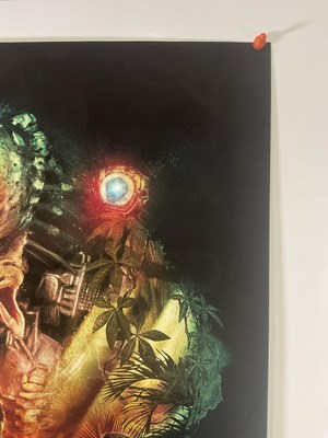 Lot 137 - PREDATOR (1987) alternative movie poster by...