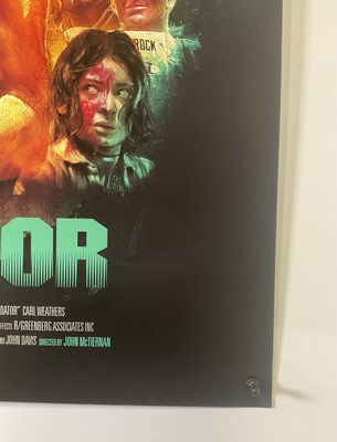 Lot 137 - PREDATOR (1987) alternative movie poster by...