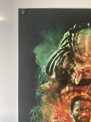 Lot 137 - PREDATOR (1987) alternative movie poster by...