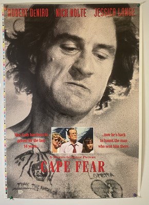 Lot 67 - CAPE FEAR (1991) - Two Style B one sheet film...