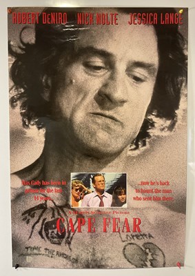 Lot 67 - CAPE FEAR (1991) - Two Style B one sheet film...
