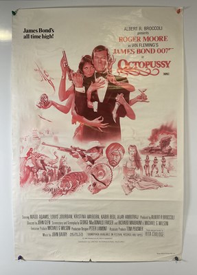 Lot 103 - OCTOPUSSY (1983) Australian one sheet, artwork...