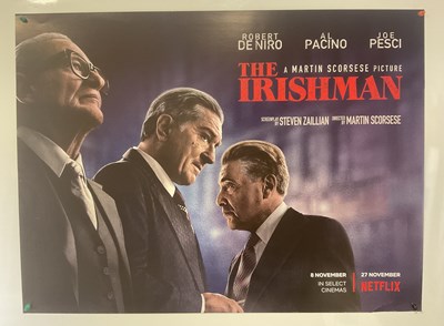 Lot 72 - THE IRISHMAN (2019) UK Quad film poster,...