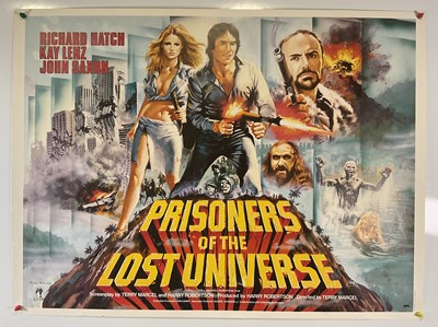 Lot 48 - PRISONERS OF THE LOST UNIVERSE (1984) UK Quad...