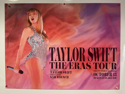 Lot 268 - TAYLOR SWIFT - THE ERAS TOUR (2023) UK Quad...