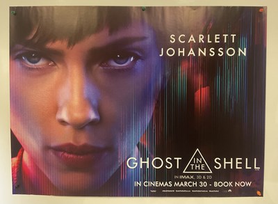 Lot 133 - GHOST IN THE SHELL (2017) UK quad film posters...
